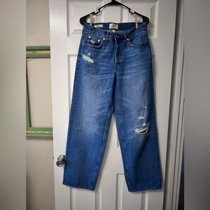 Universal Thread Medium Blue Women's Wide Leg Jeans